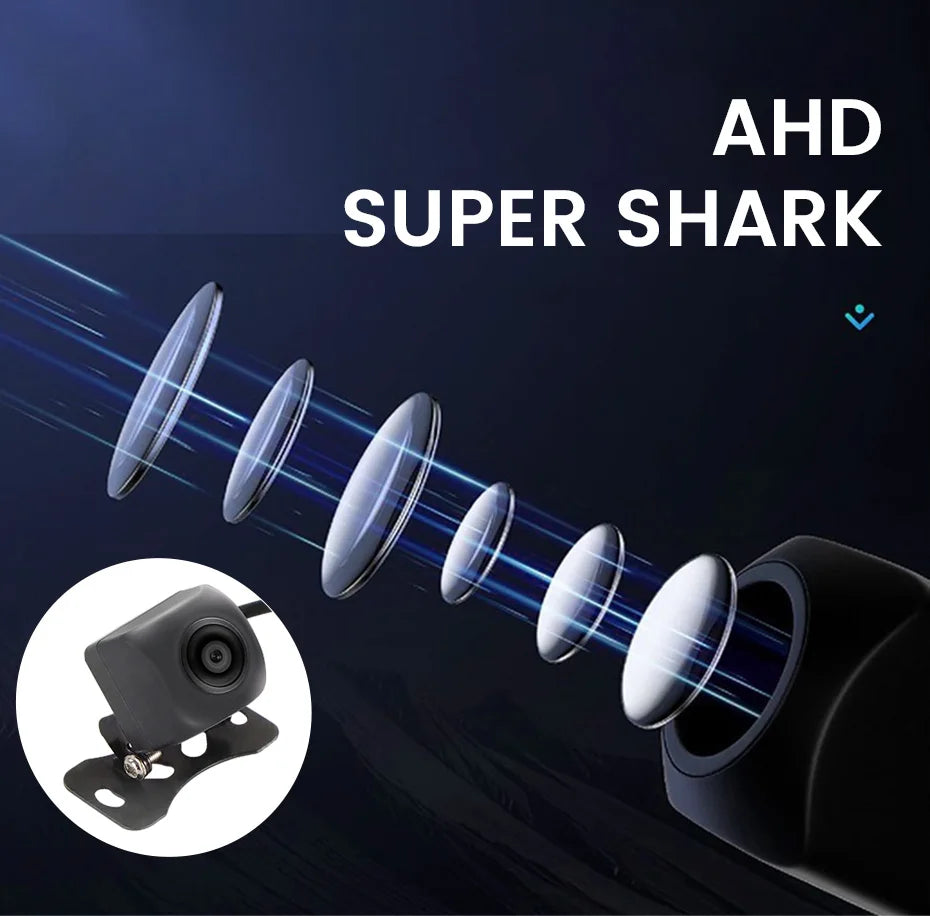 CVBS 4LED CAM 720P 1080P AHD Car Rear View Camera Fisheye Lens HD Night Vision Waterproof