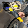 2M Hand Fuel Pump Car Fuel Tank Sucker Oil Transfer Fuel Pump Petrol Diesel Liquid Manual Pump S - Automotive LED Light