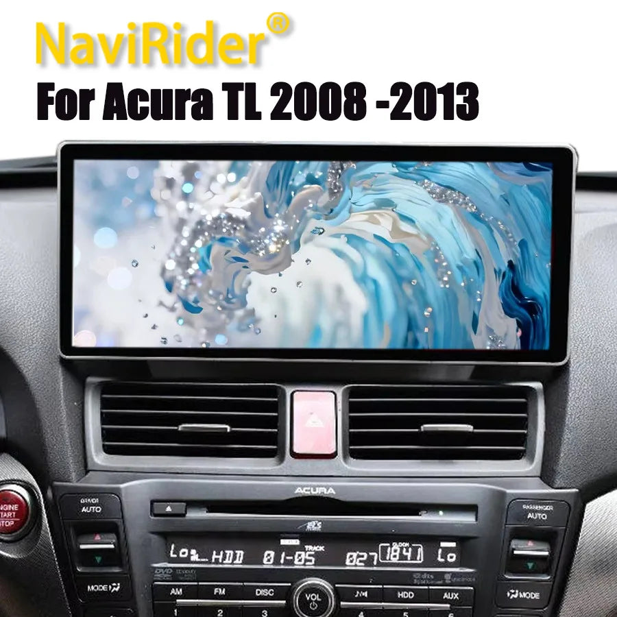 S 12.3inch Touch Screen Car Radio For Acura TL 2008 -2013 Android 15 CarPlay Multimedia Pl | AUTOKITSHOP