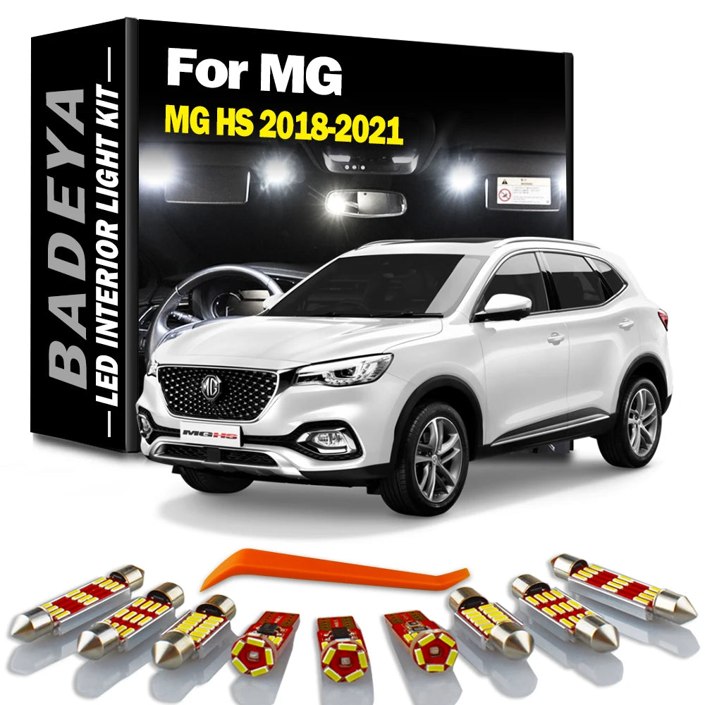 9-Piece LED Interior Light Kit for MG - Canbus Error-Free Interior Bulbs