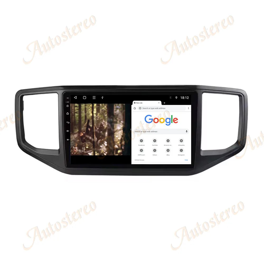 Android 15 HD Touch Wireless CarPlay For VW Amarok 1 2016 2017 2018 2019 2020 Android Auto