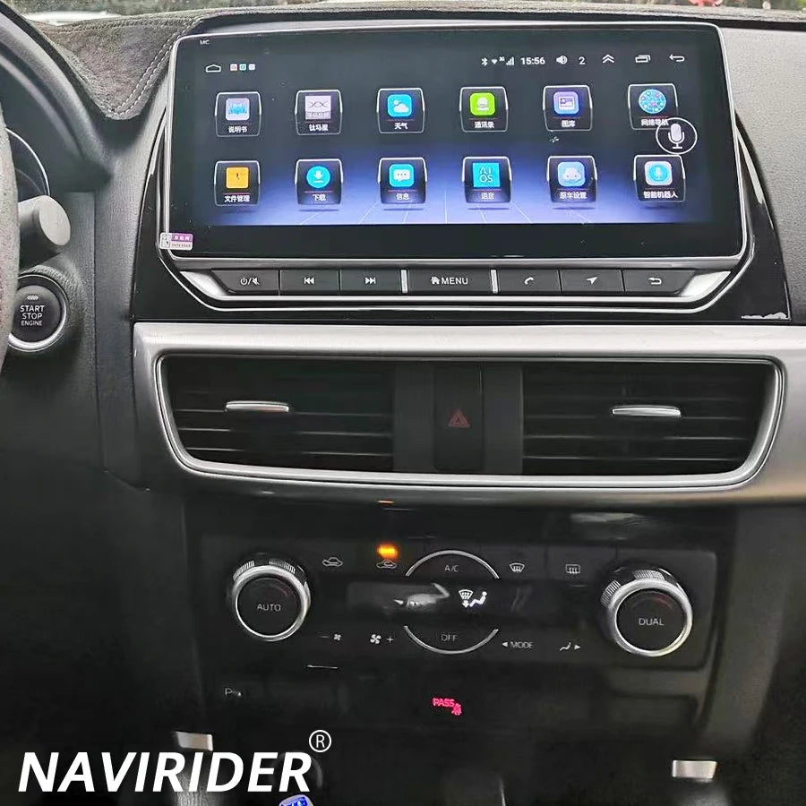 Head Unit 10.25inch Carplay Multimedia Video Player Car GPS Navi For Mazda CX-5 2013-2015