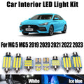 9-Piece LED Interior Light Kit for MG 5 MG5 - Canbus Error-Free Bulbs | AUTOKITSHOP