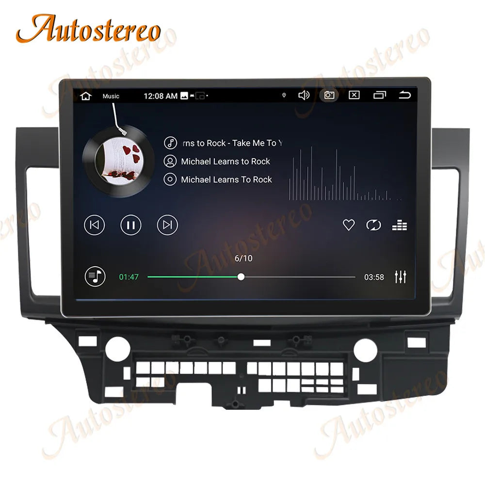 Carplay 13 Inch Auto Stereo Android 13 For Mitsubishi EVO 2007-2017 Car GPS Navigation Mul