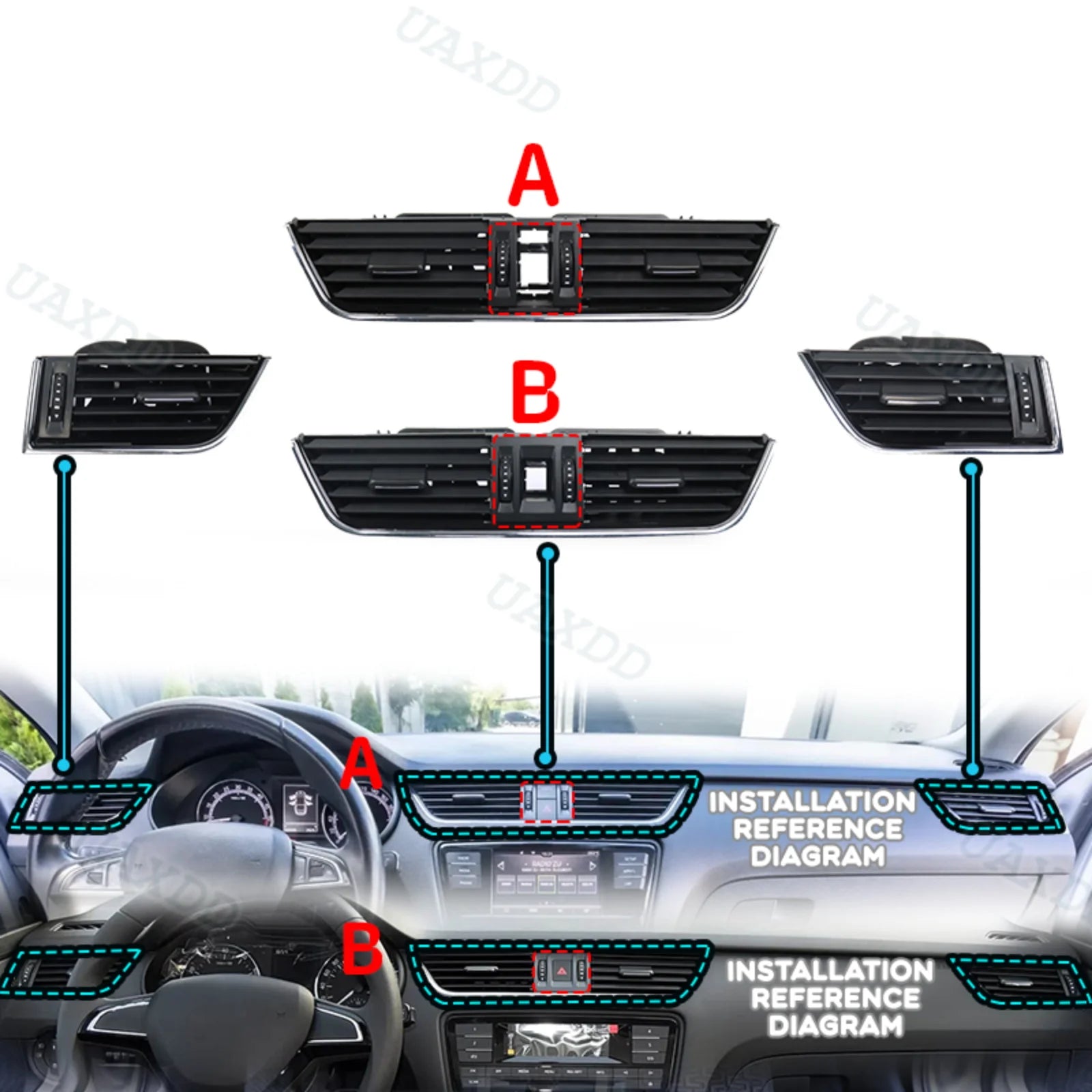 RGB - Ambient Light - for Skoda 2015-2020 - Car Interior Lighting