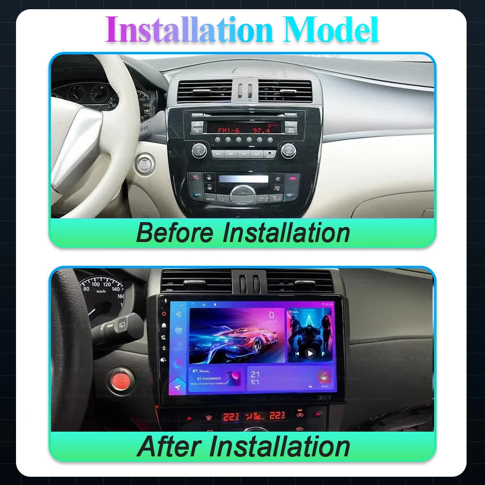 Auto Player Android For Nissan Pulsar C13 Hatchback 2013-2018 Car Radio Multimedia Video N | AUTOKITSHOP
