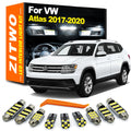ZITWO 12Pcs Canbus Interior LED Light Kit For VW Volkswagen Atlas 2017 2018 2019 2020 Dome Readi - Canbus LED Car Light