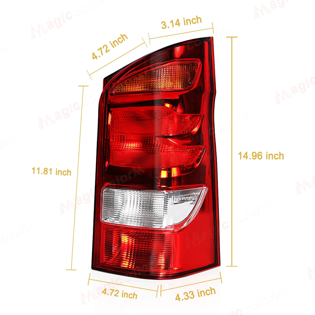 Taillights For Mercedes-Benz Vito V-Class W447 2015 2016 2017 2018 2019 2021 2022 Tail lig | AUTOKITSHOP