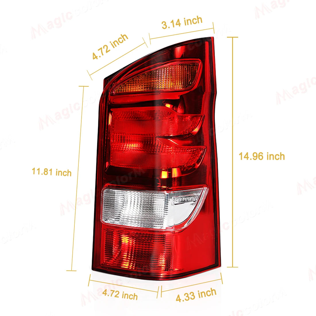 Taillights For Mercedes-Benz Vito V-Class W447 2015 2016 2017 2018 2019 2021 2022 Tail lig | AUTOKITSHOP