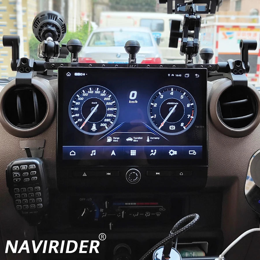 For Toyota Cruiser 70 76 LC70 LC76 LC75 2008-2023 Android Screen Multimedia Player CarPlay