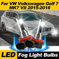 60W Super Bright Car Fog Lights 12V 6000K White Auto Fog Lamps For VW Volkswagen Golf 7 MK