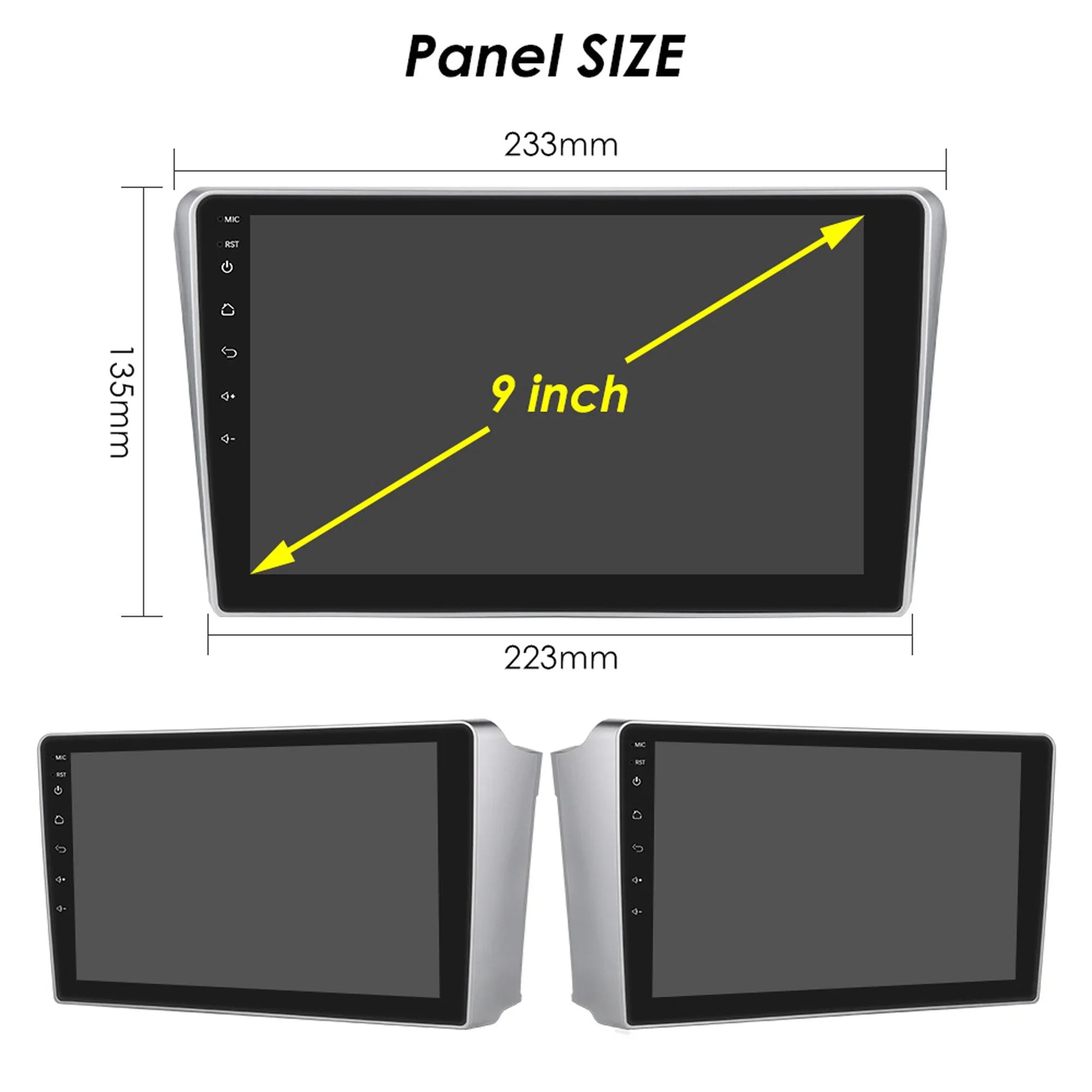 Car Radio Multimedia For Toyota Avensis T25 2002-2008 Android 14 Navigation Multimedia Wir