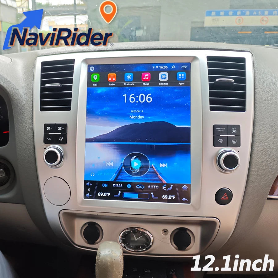12.1inch Android Auto Radio For Infiniti QX80 QX56 For Nissan Armada 2008-2011 Multimedia