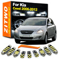 ZITWO 11Pcs LED Interior Light Plate Trunk Lamp Kit For Kia Ceed 2006 2007 2008 2009 2010 2011 2 - Canbus LED Car Light