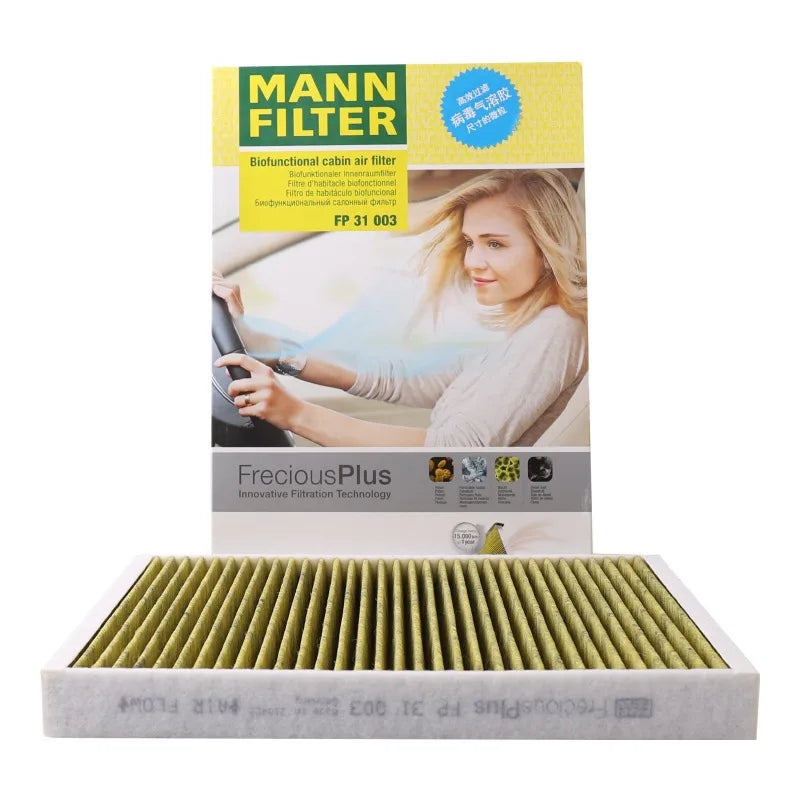MANN FILTER FP31003 Cabin Filter For Audi A4L/A6L/A5/Q5L/Q7/A7/A8L/S4/S5/ Cayenne/ Bentayg