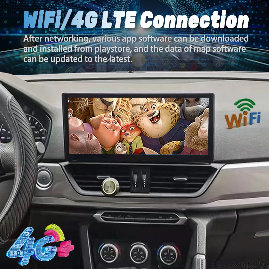 12.3'' Multimedia Player Screen For Great Wall Haval H6 2018 2019 2020 Carplay Android Aut