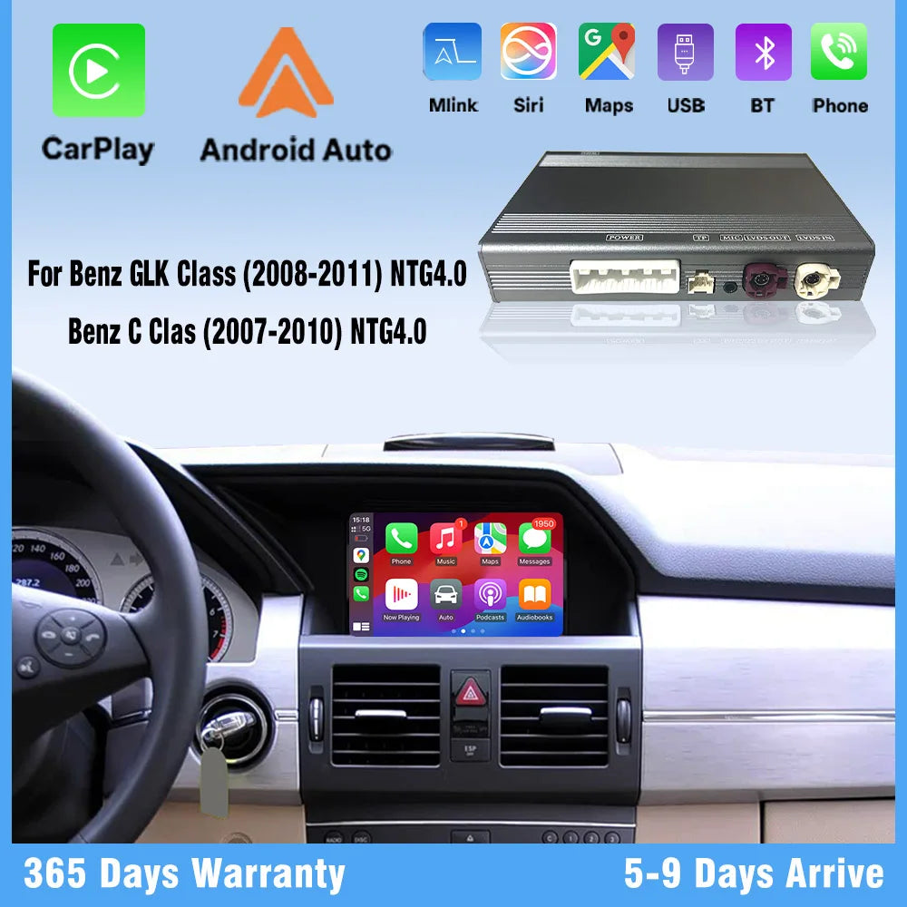 RGB - Ambient Light - for Mercedes CClass W204 NTG4 - Car Interior Lighting