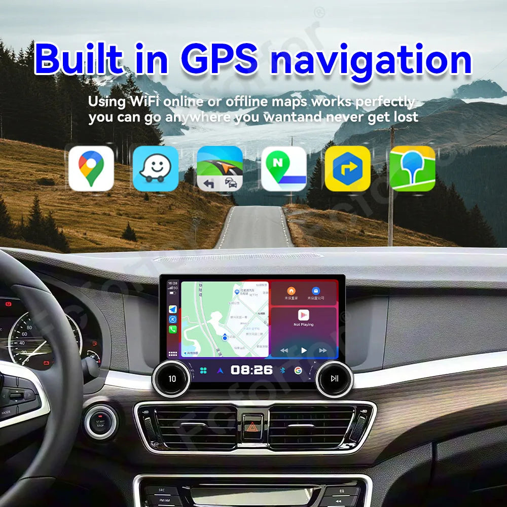 Luxury Edition HD Large Touch Display Android 15 11.5 Inch Wireless CarPlay GPS Navigation