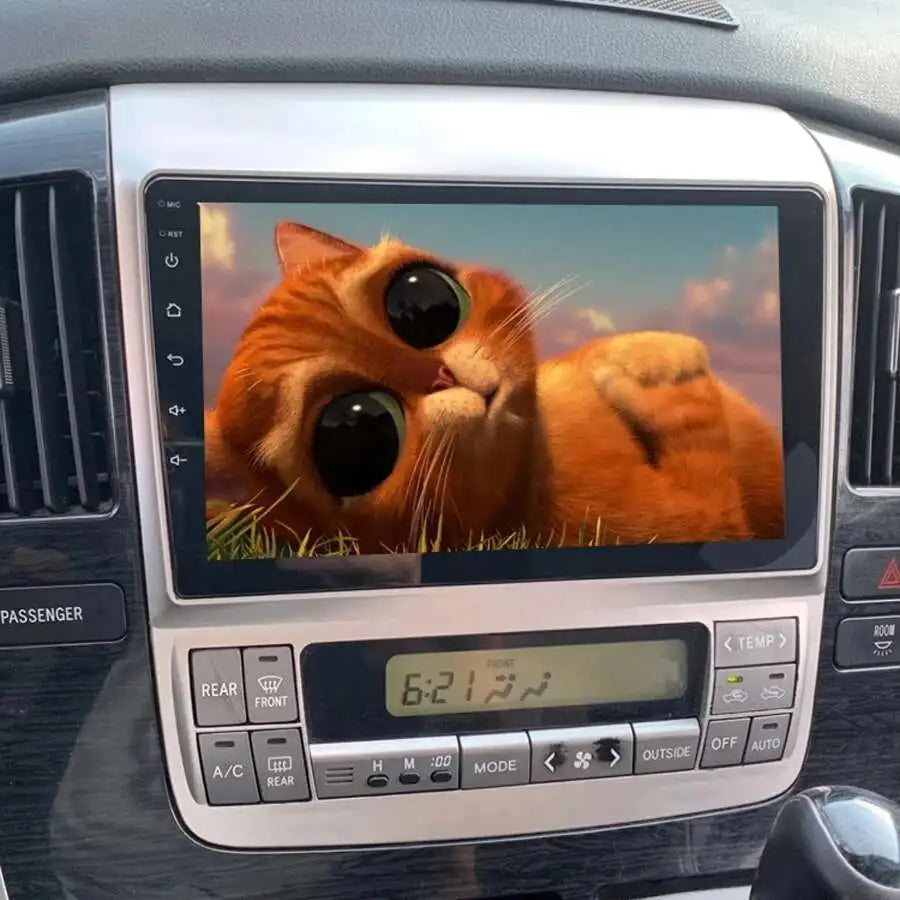 For Toyota Alphard 2007 2006 2005 2004 Car Multimedia Player Android 13 Gps BT Navigation