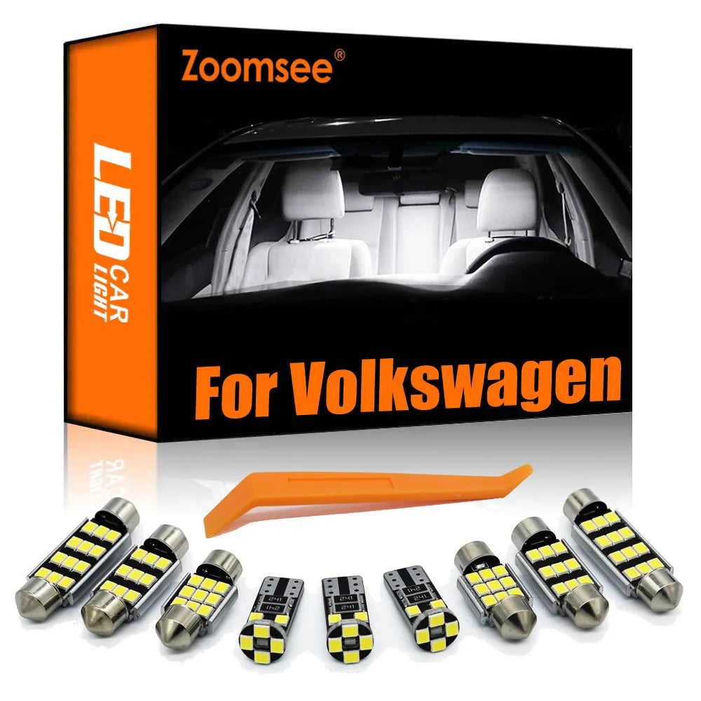 LED Interior Light Kit for VW Volkswagen Golf Jetta 3 4 5 6 7 MK4 MK5 MK6 MK7 Passat B5 B6 B7 B8 CC Polo 6R 6C 9N Int...