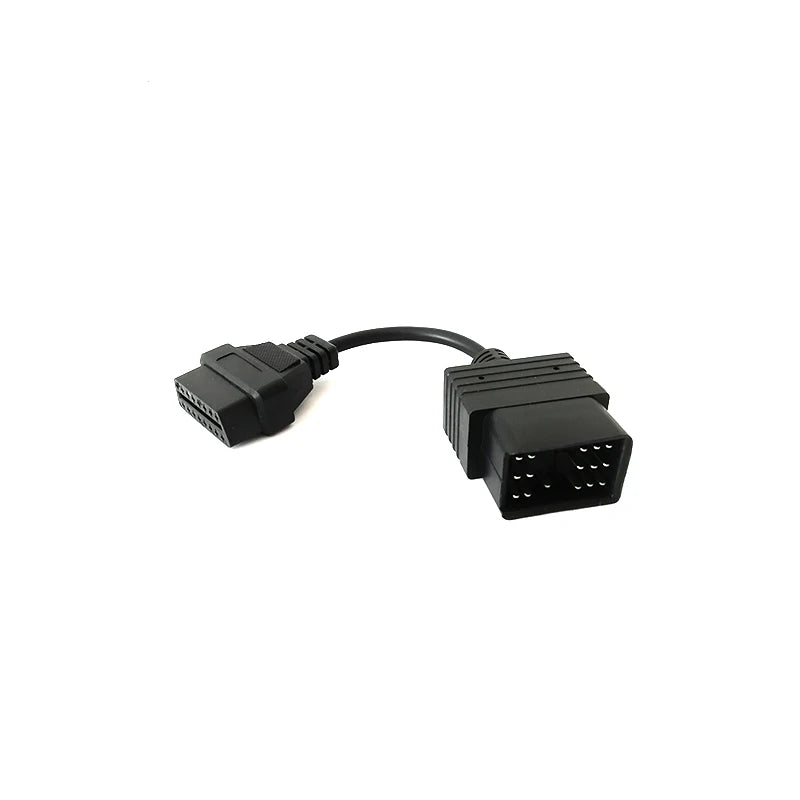 17 Pin to 16 Pin OBDII Adapter Cable OBD1 to OBD2 Connector Plug For Toyota