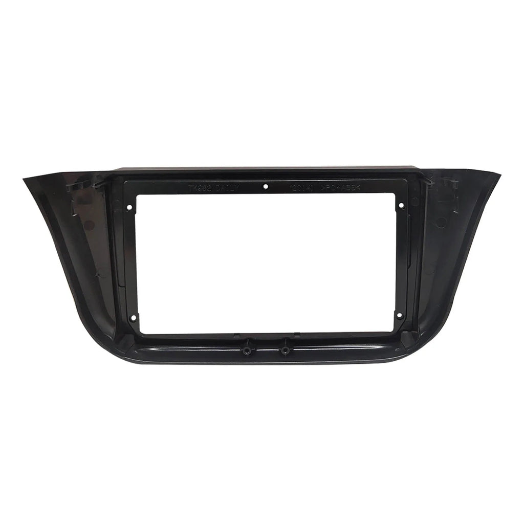 2din -1Din Car DVD Frame Audio Fitting Adaptor Dash Trim Kits Facia Panel 9 inch For Iveco