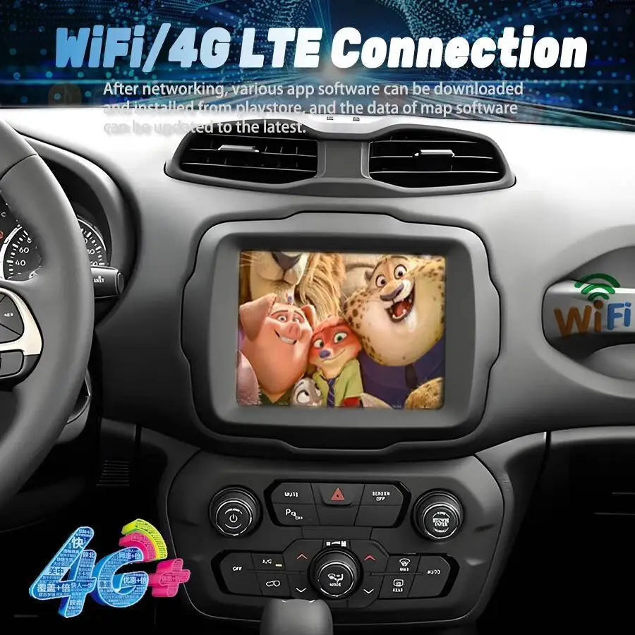 8.4'' Auto Multimedia Wireless Carplay Video Player Bluetooth GPS Navigation DSP Android 1