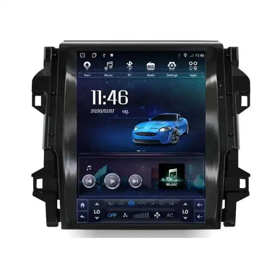 Multimedia Video Player Android 15 12.1'' Stereo GPS Carplay Vertical Screen For TOYOTA Fo