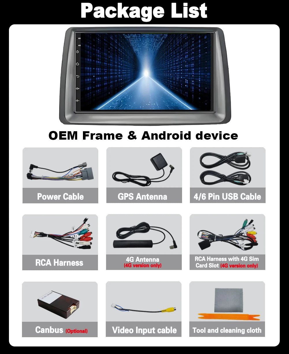 Car Radio Android 15 For Fiat Panda 2003 2004 2005 2006 2007 2008 - 2012 Multimedia Player