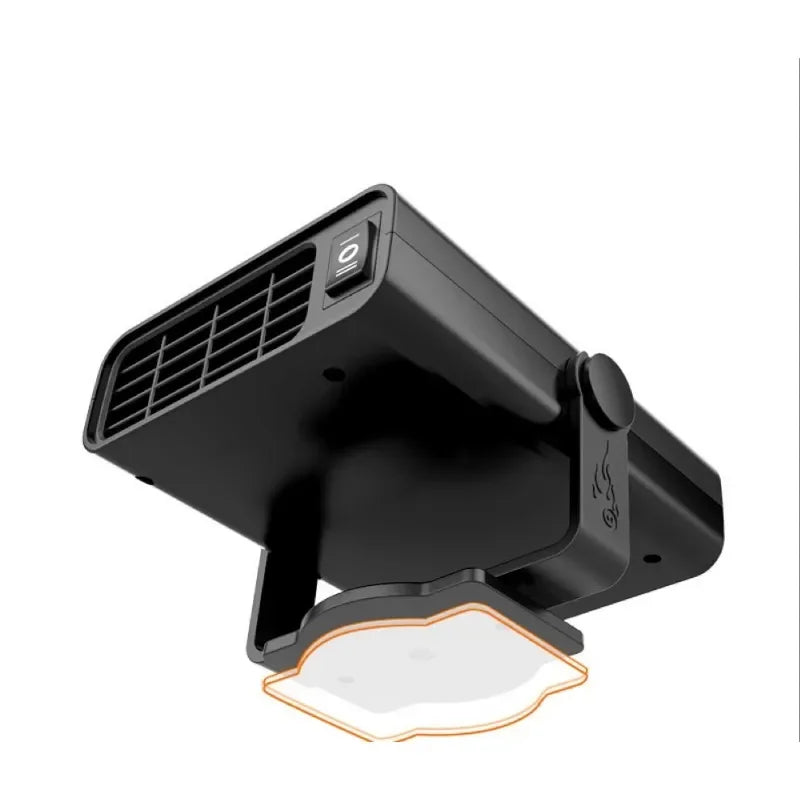 Winter Car Heater Fan 12V/24V 200W Electric Cooling Heating Auto Windshield Defroster Defogging  - Automotive LED Light