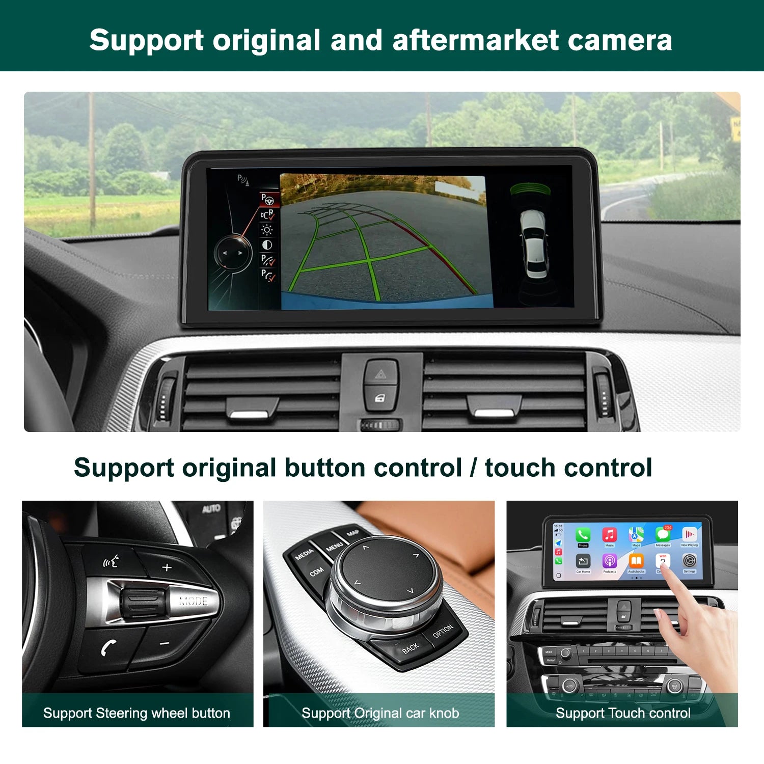 10.25 Wireless CarPlay Android Auto For BMW 1 2 3 4 5 7 Series X1 X2 X3 X4 X5 X6 EVO Syste | AUTOKITSHOP