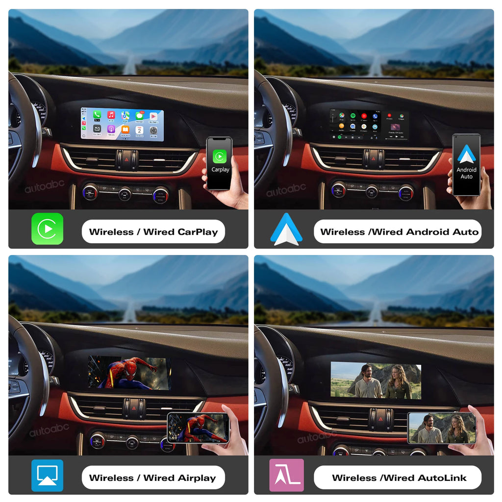 Wireless CarPlay Android auto For Alfa Romeo Stelvio /Giulia 2017-2019 CarPlay Interface A | AUTOKITSHOP