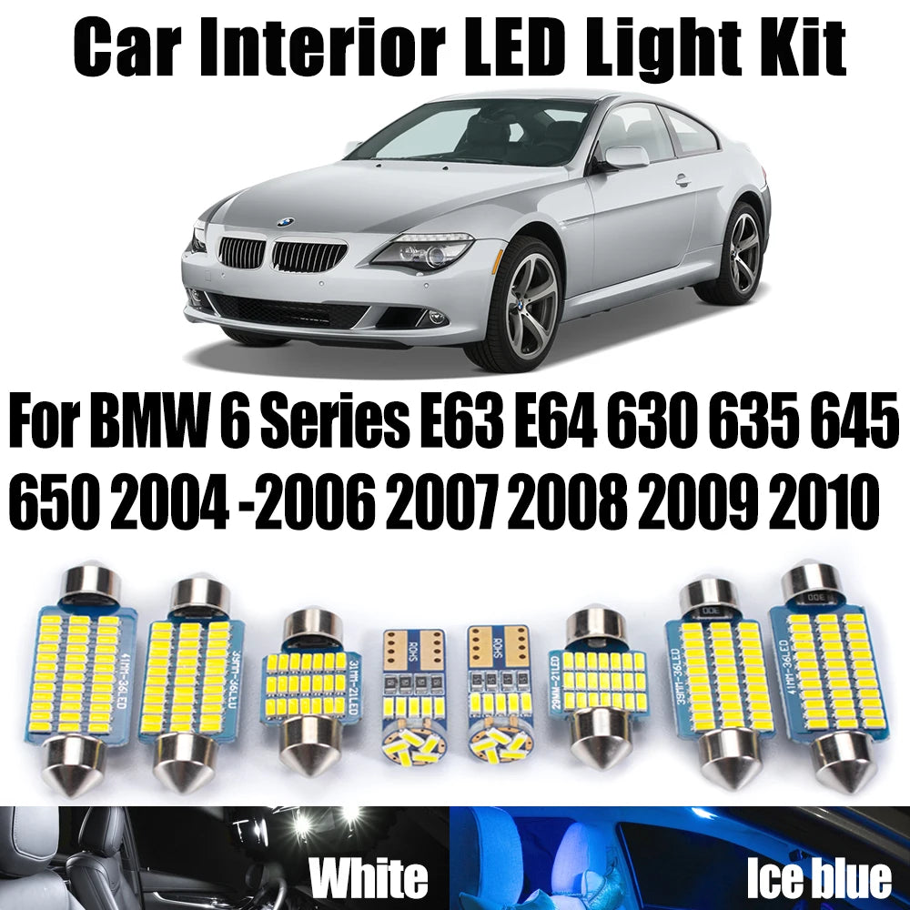 For BMW 6 Series E63 E64 630 635 645 650 2004 2005 2006 2007 2008 2009 2010 No Error LED I