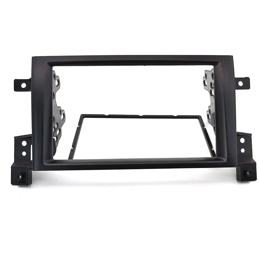 2 DIN Stereo Radio Fascia Panel Frame Kit For Suzuki Grand Vitara 2005-2014