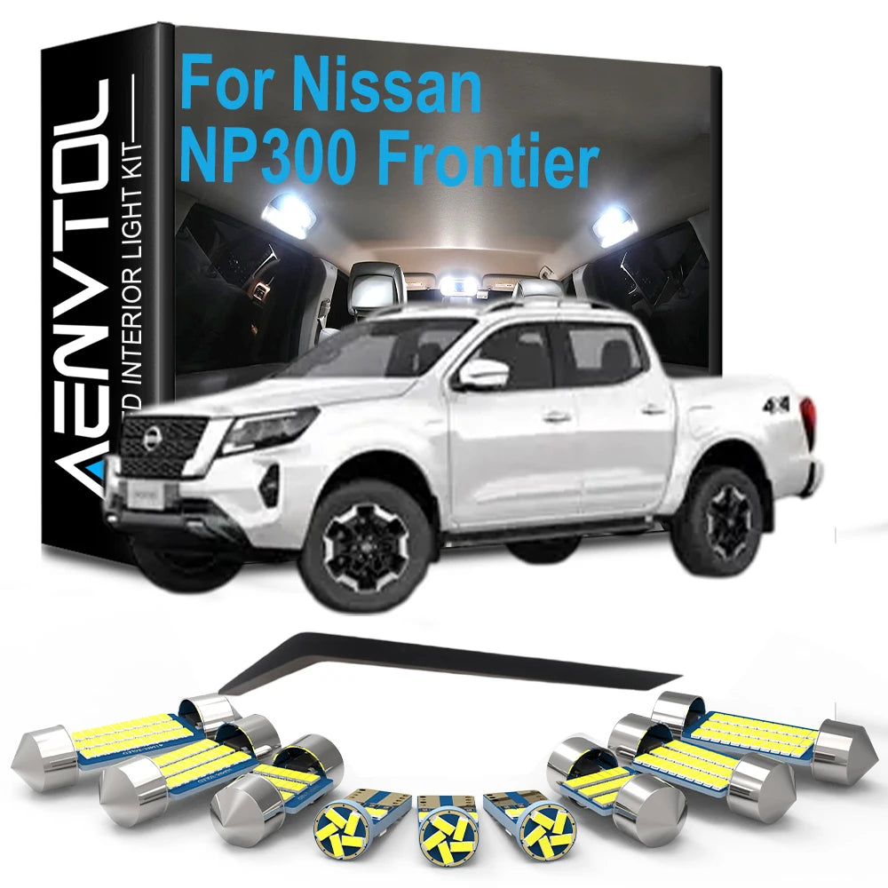 For Nissan NP300 Frontier 2016 2017 2018 2019 2020 2021 2022 Accessories Car Interior LED