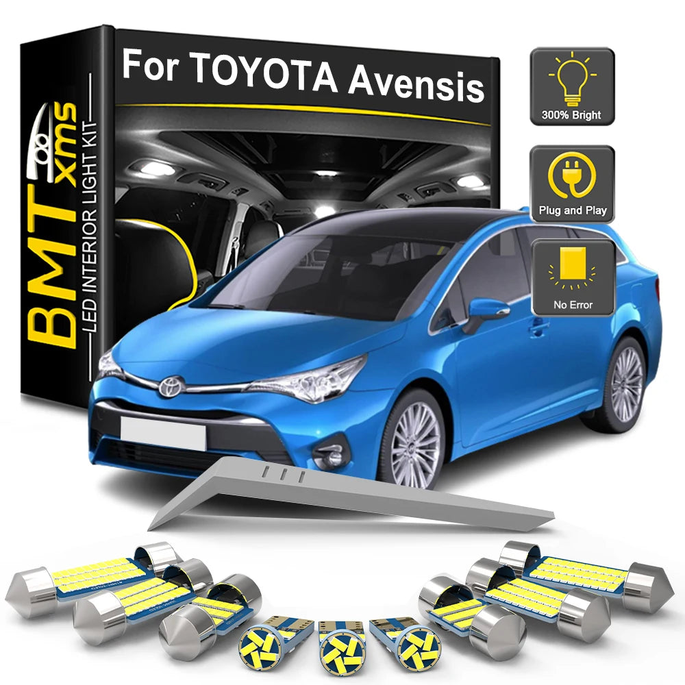 LED Interior Light Kit for Toyota Avensis T25 T27 T22 - Canbus Error-Free Bulbs | AUTOKITSHOP