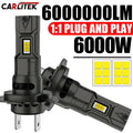 6000W H7 LED H4 H8 H11 HB3 9005 HB4 9006 9012 Headlight Bulb CSP for Car Headlamp Auto Dio