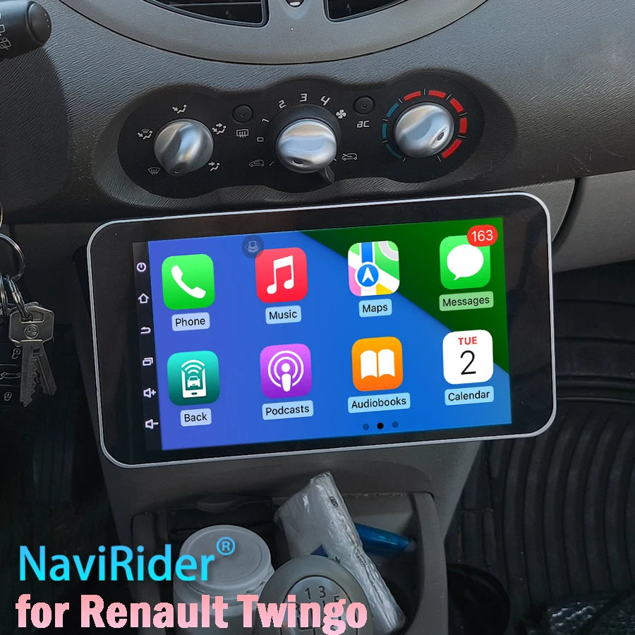 GPS Navigation Multimedia Video Player CarPlay 7inch Android Car Radio For Renault Twingo