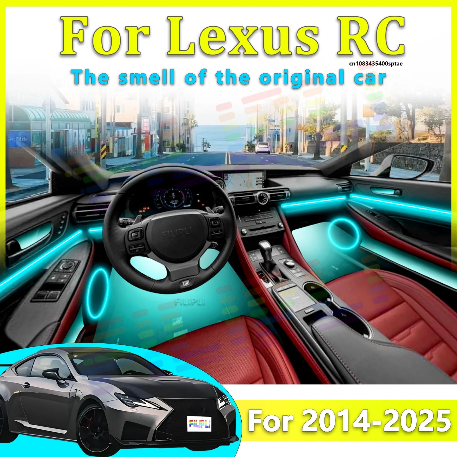 RGB - Ambient Light - for Lexus 2014-2025 - Car Interior Lighting | AUTOKITSHOP