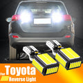 2x LED Reverse Light Blub Lamp W16W T15 Canbus For Toyota Rav4 Yaris Vitz Avalon Sienna Ta