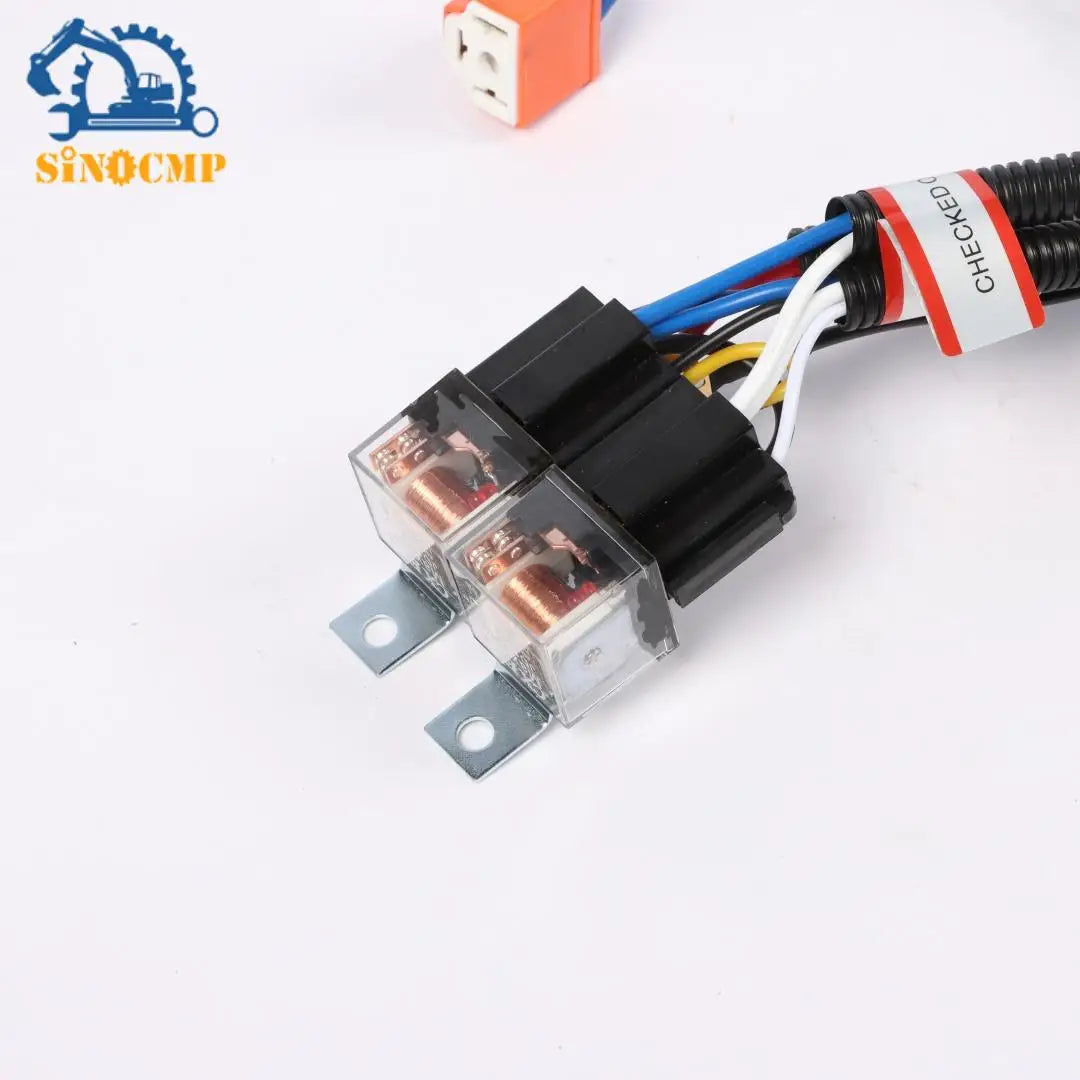 H4 Negative-Switched LED Headlight Relay Harness Kit Optimize Headlight Wiring Increase Br