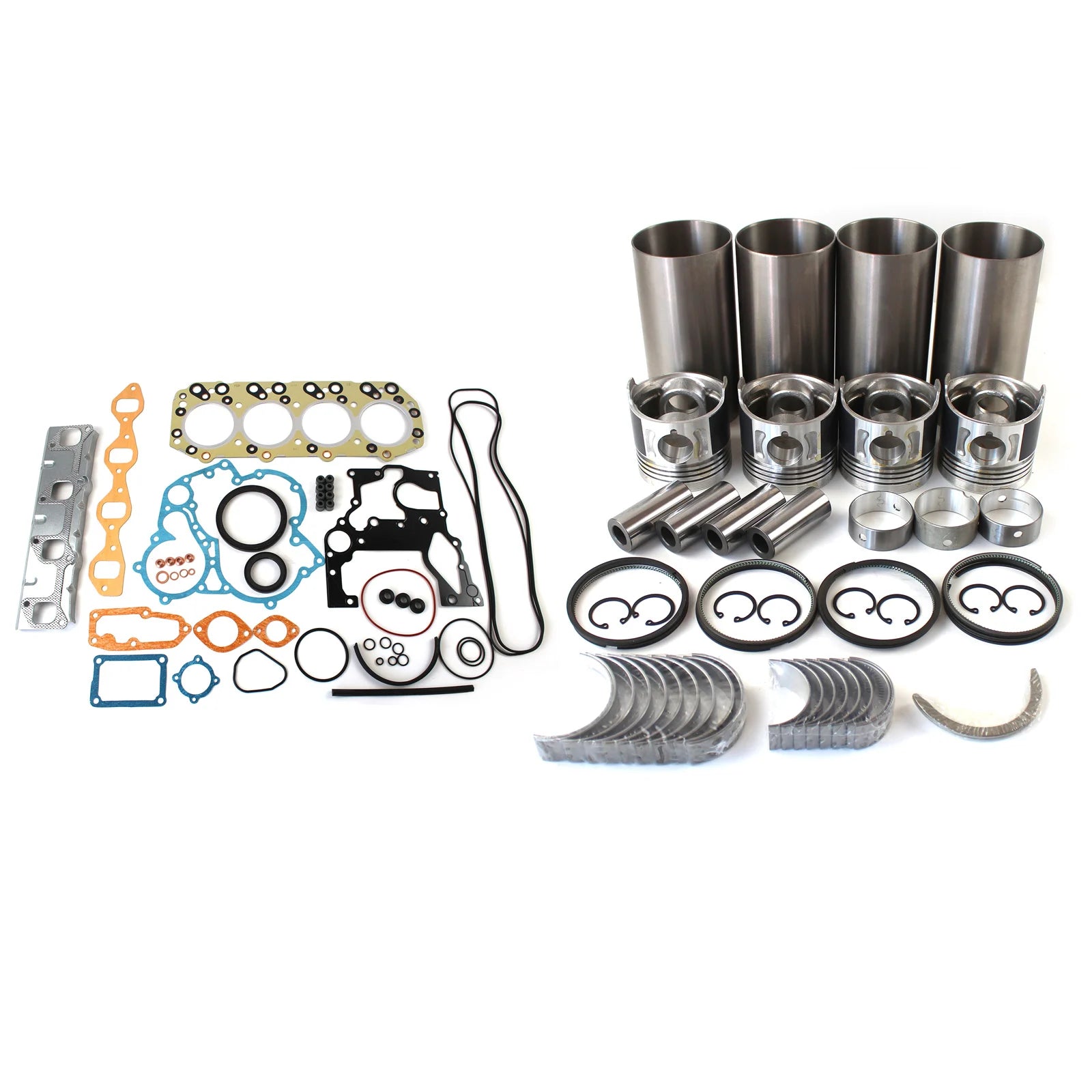 D201 Engine Cylinder Overhaul Gasket Kit STD For Isuzu D201 2.2DI Engine Loader Excavator