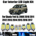 16-Piece LED Interior Light Kit for Skoda Yeti 5L 2009- 2013 - Canbus Dome Map Door Trunk Bulbs | AUTOKITSHOP