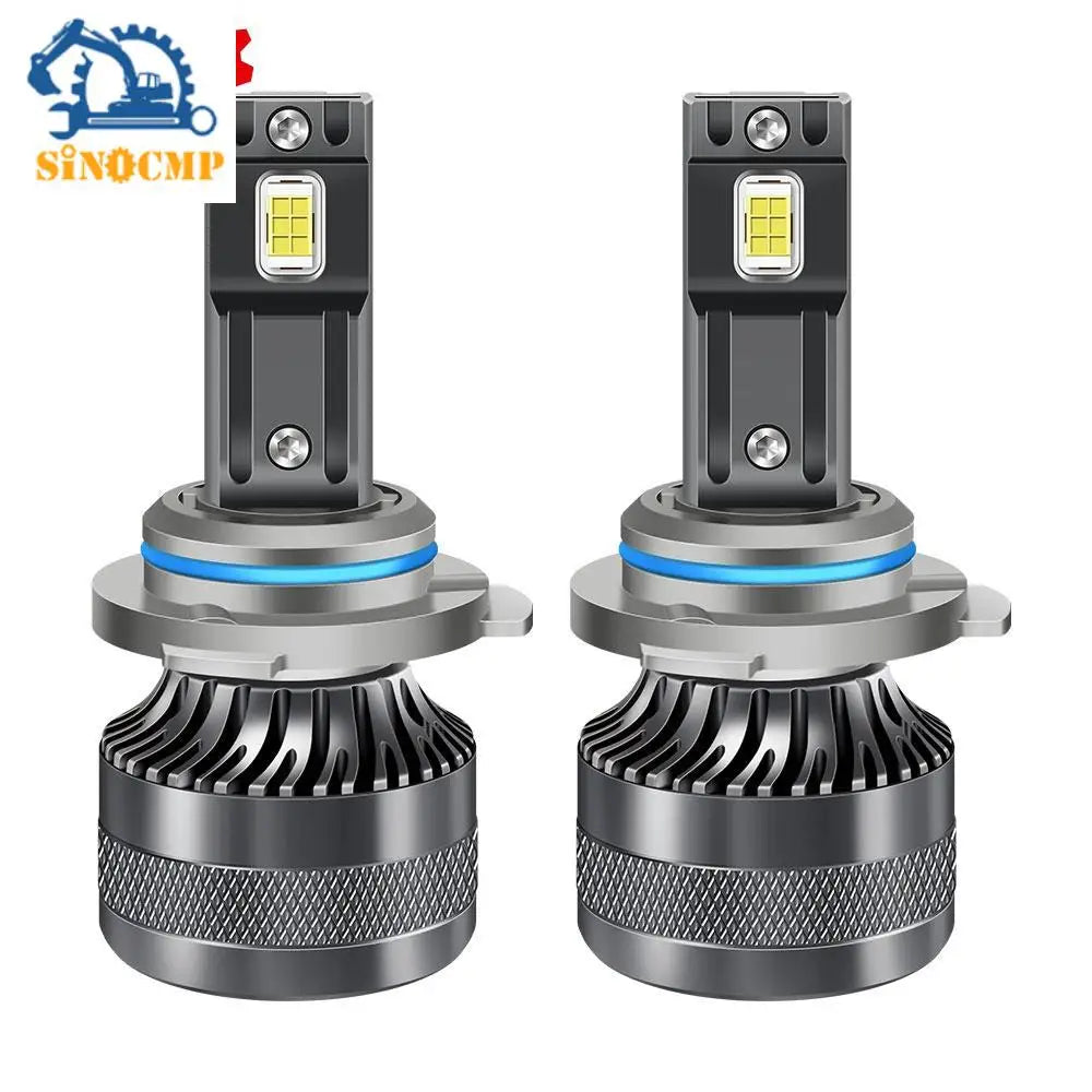 LED Headlights K10 9006/HB4 6000K White 8000LM/Set Plug Play Waterproof IP67 for Car Truck