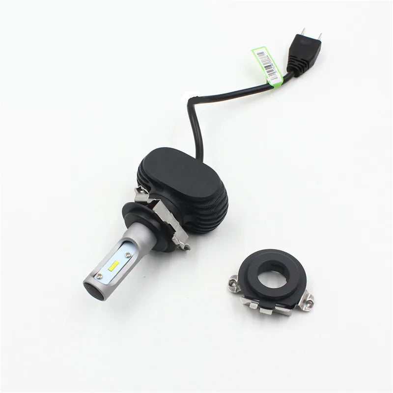 Rockeybright H7 LED Headlight Bulb Retainer Adapter Holder Base Socket Clips For Mercedes-
