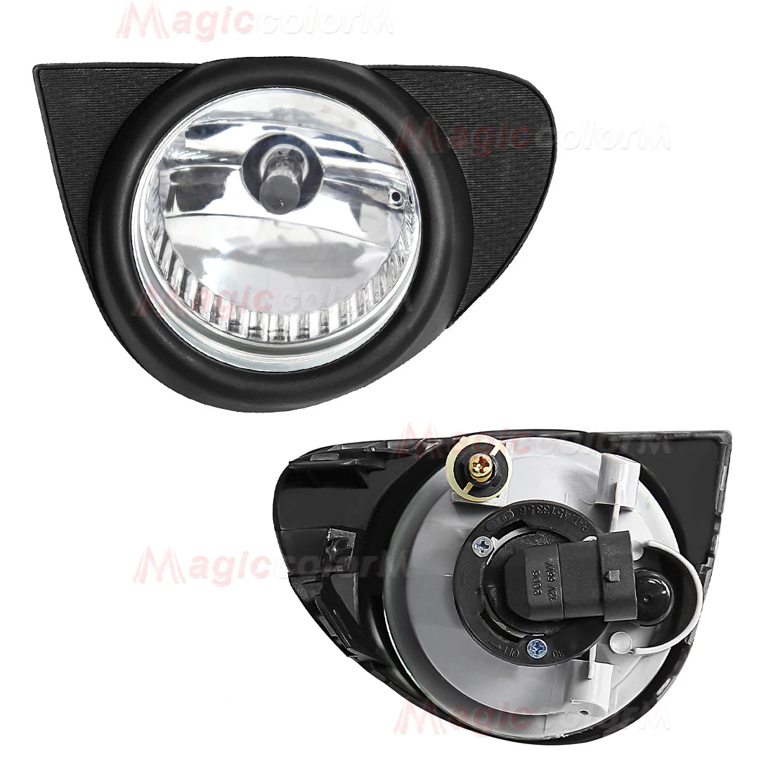 For Toyota Echo Vela 2002 2003 2004 2005 Car Fog Lamps Halogen Front Bumper Daylights DRL  | AUTOKITSHOP