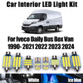 LED Interior Light Kit for Iveco Daily Bus Box Van 1990- 2020 - Canbus Dome Map Door Trunk Bulbs | AUTOKITSHOP