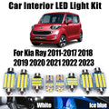 LED Interior Light Kit for Kia Ray 2011- 2020 - Canbus Dome Map Door Trunk Bulbs | AUTOKITSHOP