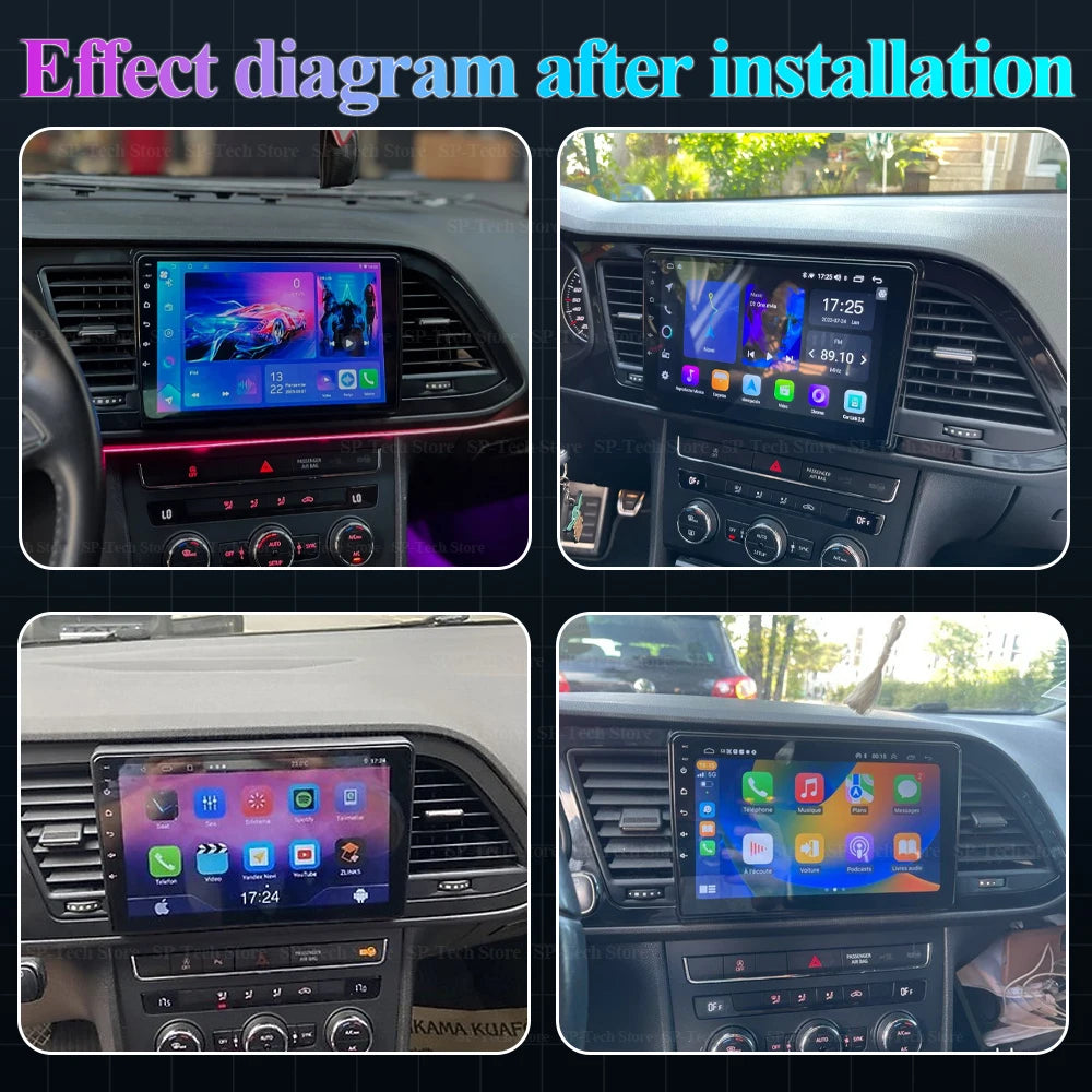 Android 16 For Seat Ateca Cupra 2016 2017 2018-2021 Car Radio Multimedia Video Player Navi | AUTOKITSHOP