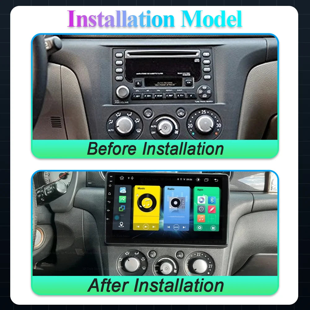 Android 16 Radio For Mitsubishi Airtrek Outlander 2001-2005 Multimedia Head Unit Screen Na | AUTOKITSHOP